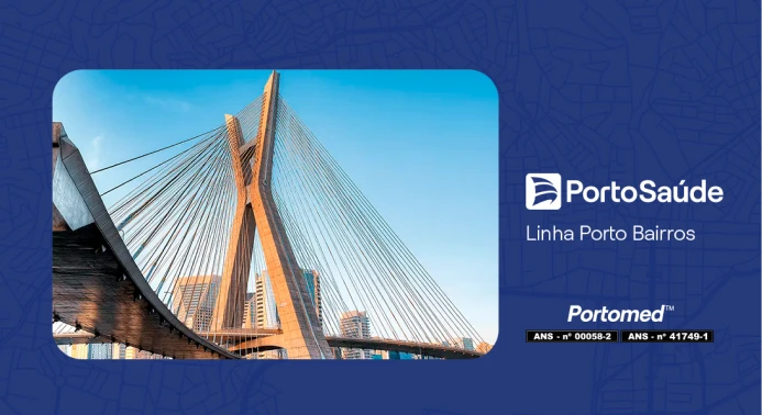 Banner promocional Porto Saúde Bairros